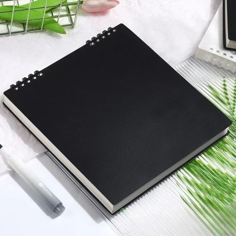 Bloco de Notas Flip B5 – Grade Pautada, 60 Folhas de Alta Gramatura (80g)