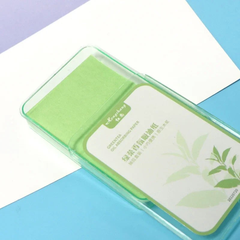 Folhas Absorventes de Óleo Facial — 300 unidades