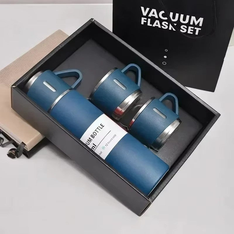 Garrafa Térmica Inox 500ml — Mantém Quente ou Frio por Até 12h