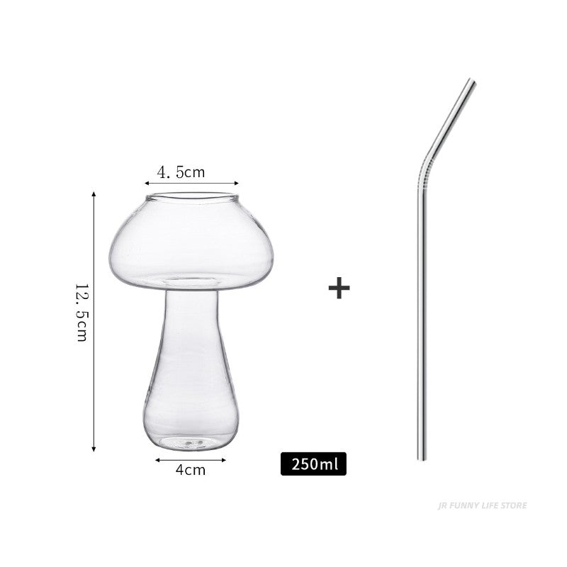Copo Cogumelo com Canudo – 300ml