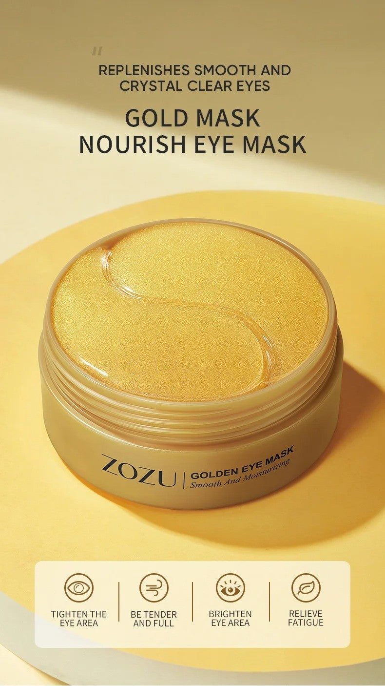 Máscara para Olhos Abacate & Ouro – 120 unid