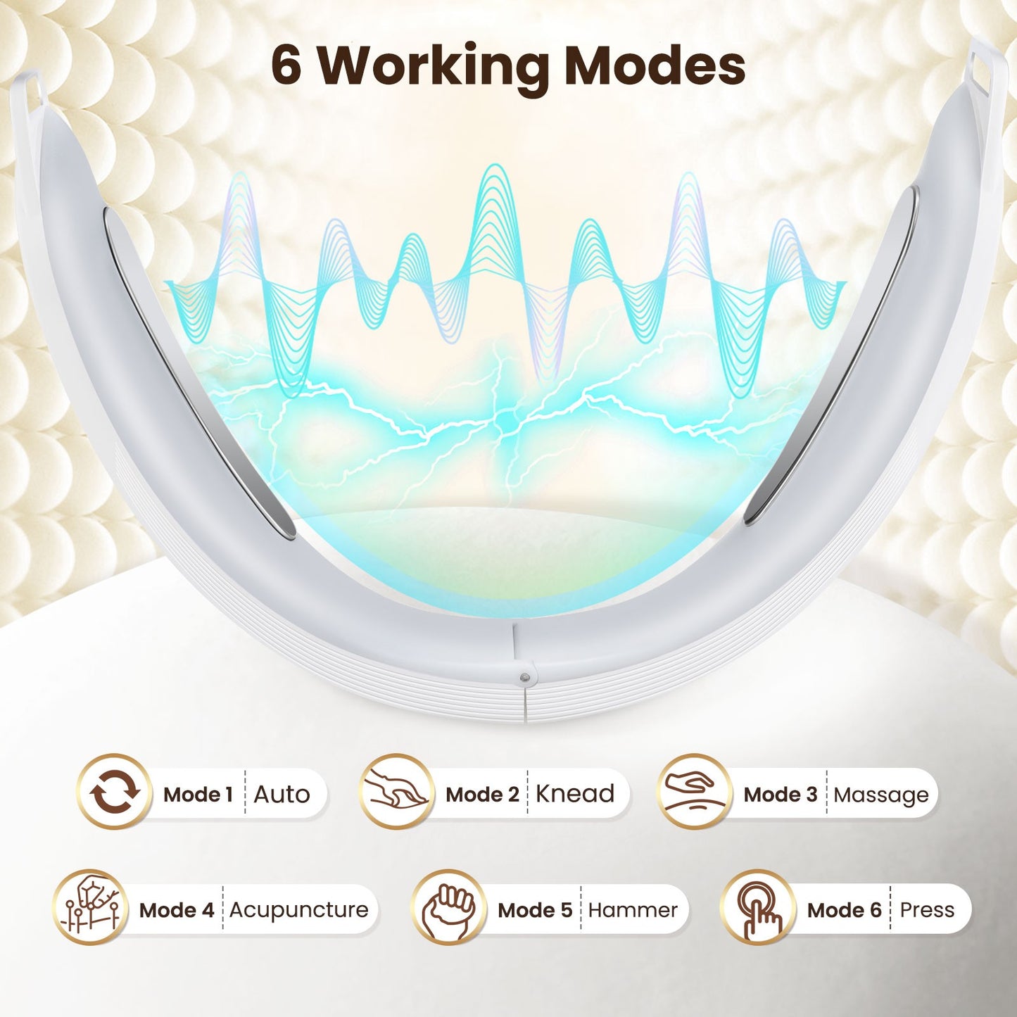 Massageador Facial V-Face com Microcorrente Recarregável