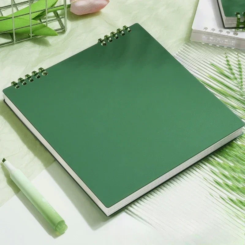 Bloco de Notas Flip B5 – Grade Pautada, 60 Folhas de Alta Gramatura (80g)