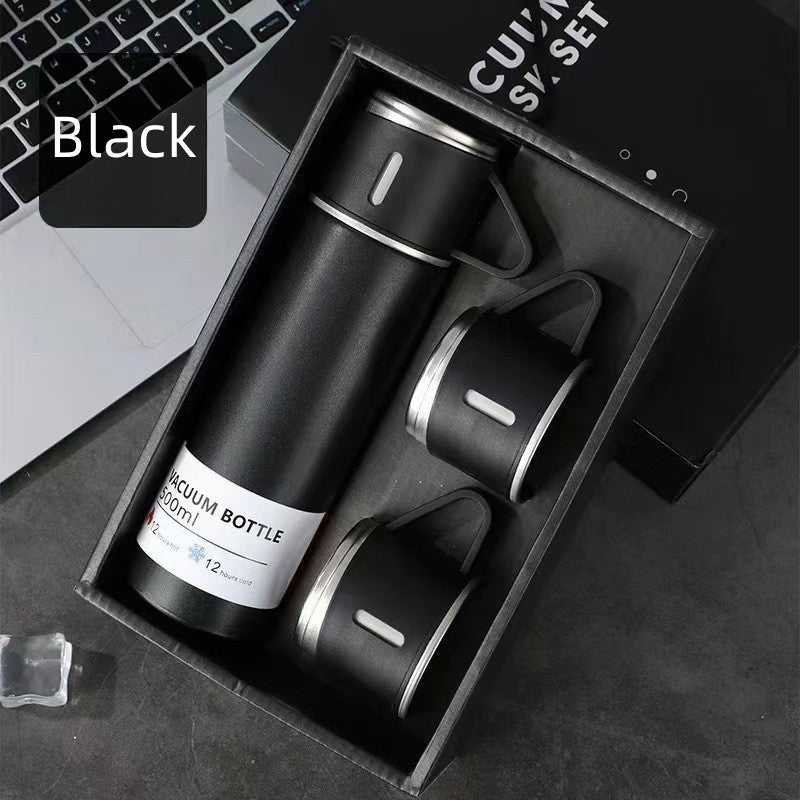 Garrafa Térmica Inox 500ml — Mantém Quente ou Frio por Até 12h