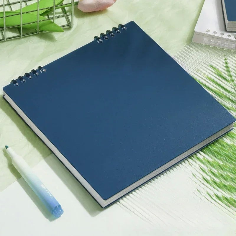 Bloco de Notas Flip B5 – Grade Pautada, 60 Folhas de Alta Gramatura (80g)
