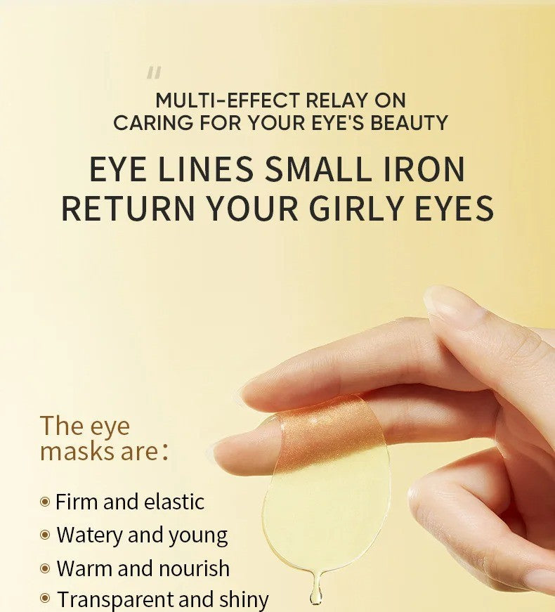 Máscara para Olhos Abacate & Ouro – 120 unid