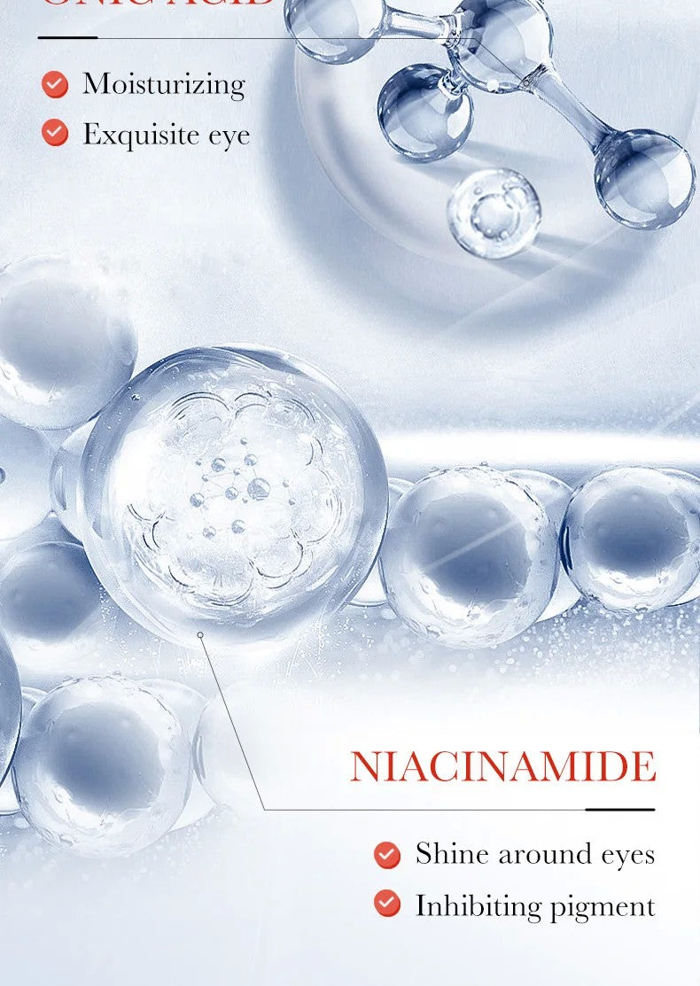 Creme para Olhos SAKSRAAR — Ácido Kójico + Retinol Anti-Olheiras & Firmador