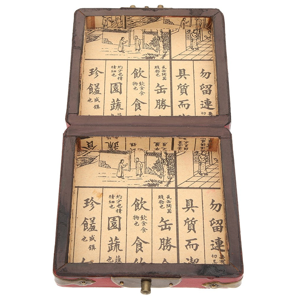 Caixa Decorativa para Joias – Estilo Oriental com Acabamento em Madeira