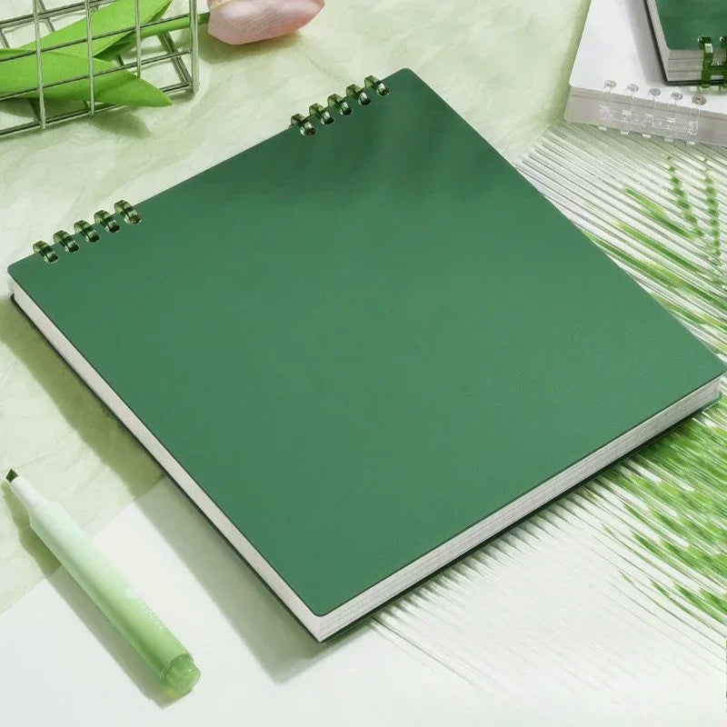 Bloco de Notas Flip B5 – Grade Pautada, 60 Folhas de Alta Gramatura (80g)