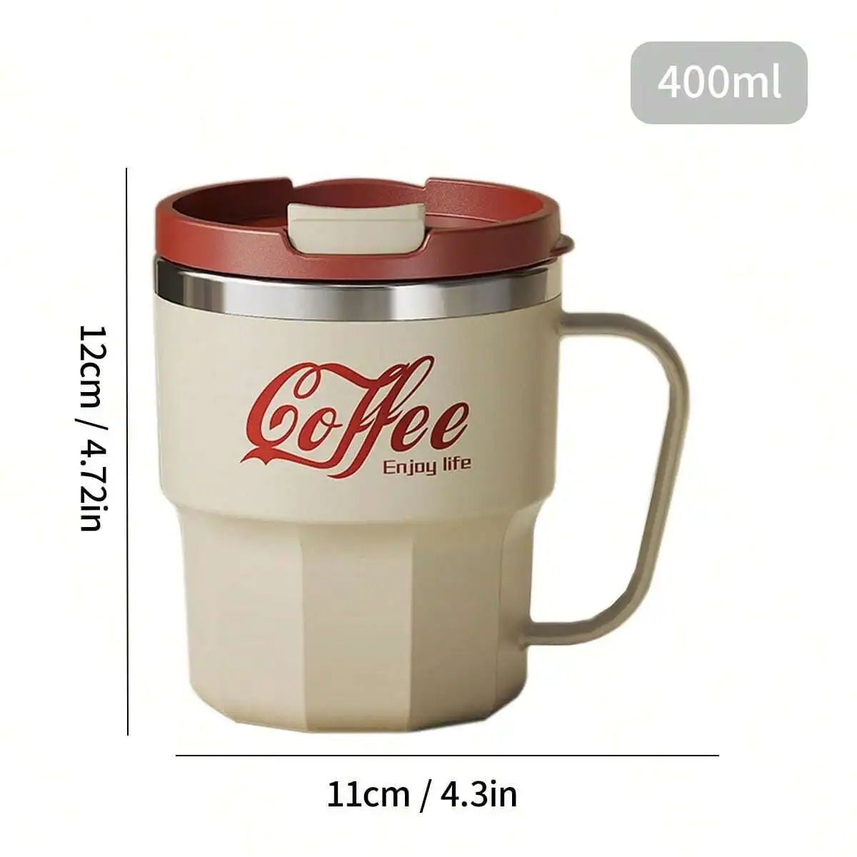 Copo Térmico Aço Inox 400ml ou 480ml