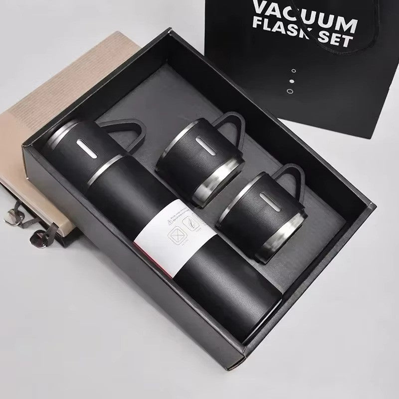 Garrafa Térmica Inox 500ml — Mantém Quente ou Frio por Até 12h