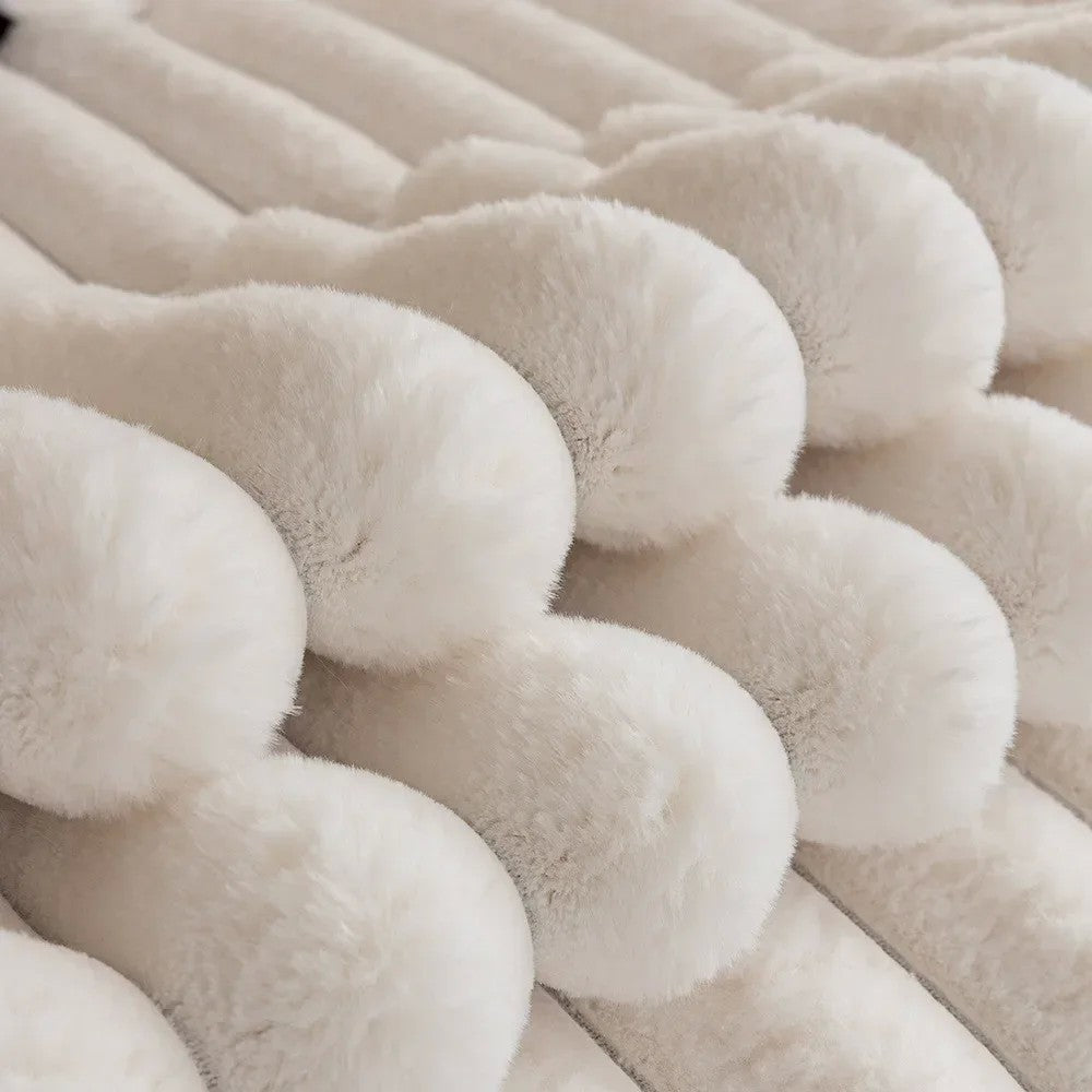 Capa para sofá de pelúcia Resistente e Lavável