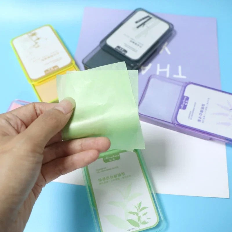 Folhas Absorventes de Óleo Facial — 300 unidades