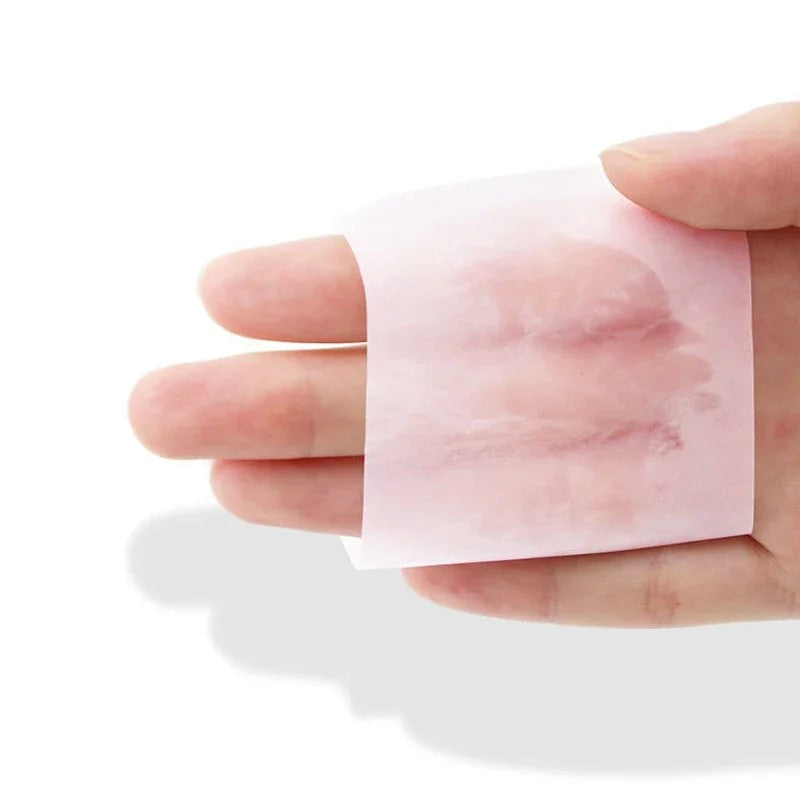 Folhas Absorventes de Óleo Facial — 300 unidades