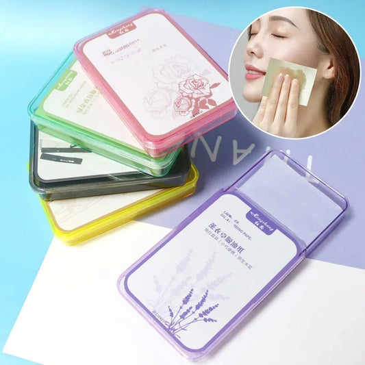 Folhas Absorventes de Óleo Facial — 300 unidades
