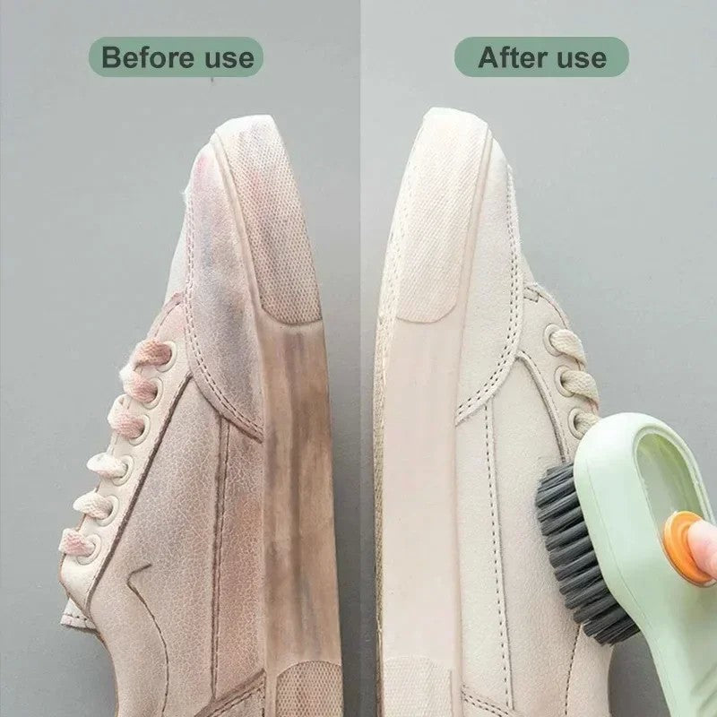 Escova de Limpeza com Sistema Push