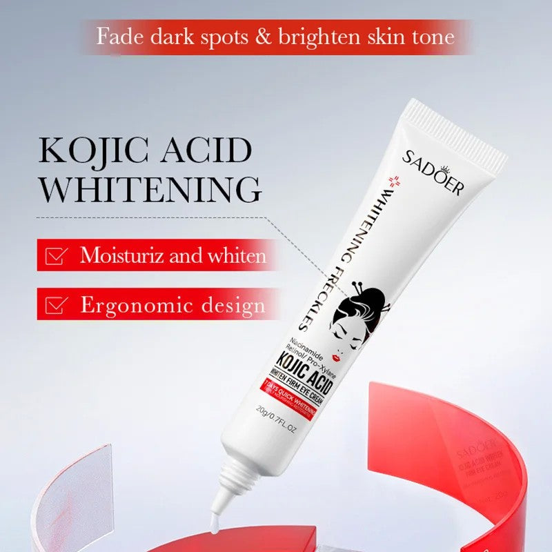 Creme para Olhos SAKSRAAR — Ácido Kójico + Retinol  Anti-Olheiras & Firmador