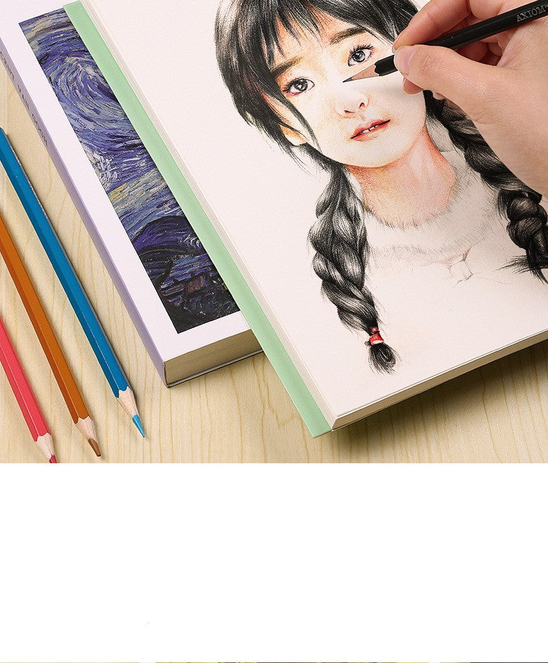 Caderno Artístico Panwenbo - 120 Folhas para sua Imaginação