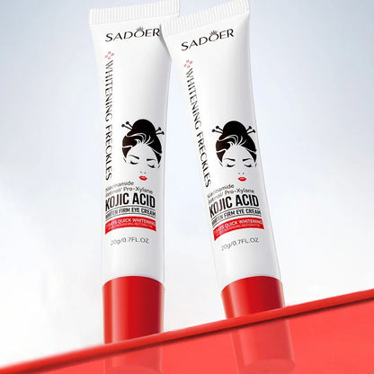 Creme para Olhos SAKSRAAR — Ácido Kójico + Retinol  Anti-Olheiras & Firmador