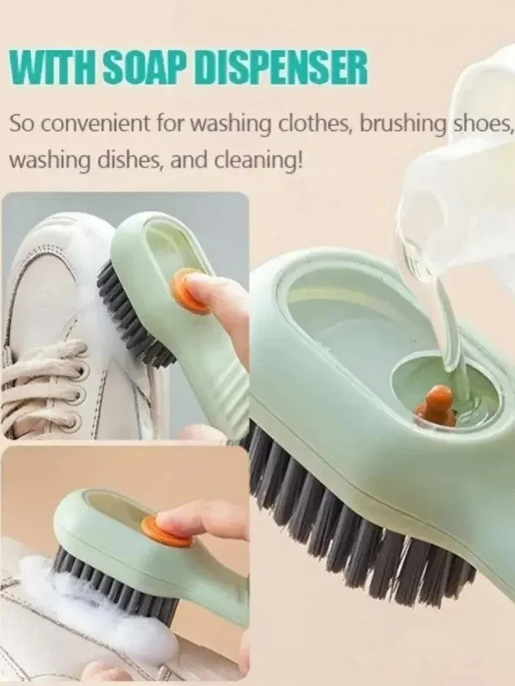 Escova de Limpeza com Sistema Push