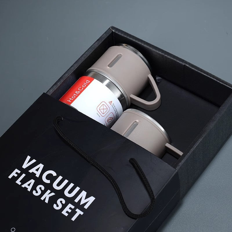 Garrafa Térmica Inox 500ml — Mantém Quente ou Frio por Até 12h