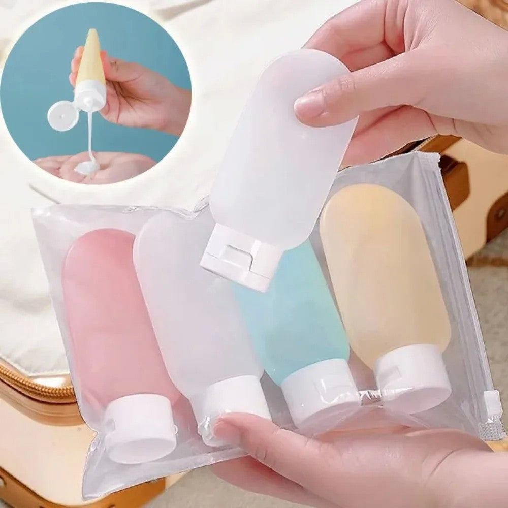 Conjunto com 4 Garrafas Recarregáveis de 60ml