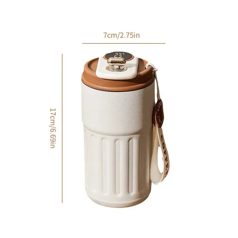 Copo Térmico com Display de Temperatura – 380ml