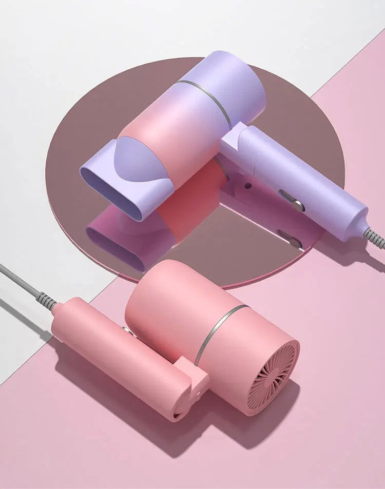 Secador de Cabelo Portátil com Cabo Dobrável 750W