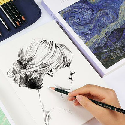 Caderno Artístico Panwenbo - 120 Folhas para sua Imaginação