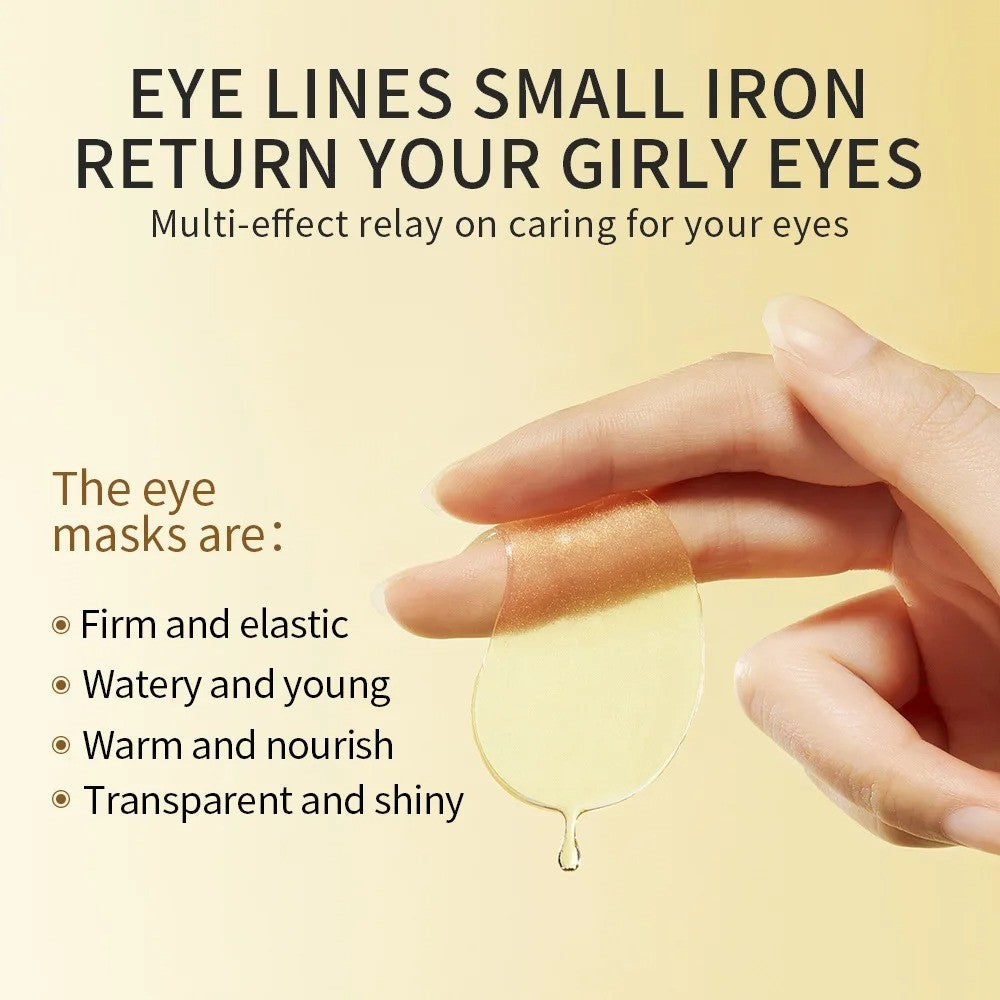 Máscara para Olhos Abacate & Ouro – 120 unid