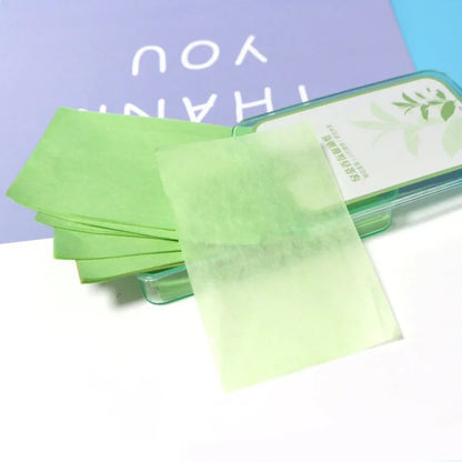 Folhas Absorventes de Óleo Facial — 300 unidades
