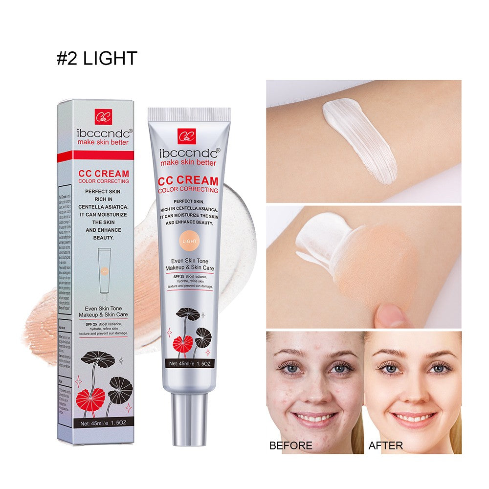 CC Cream com Centella Asiática – Corrige, Hidrata e Regenera a Pele