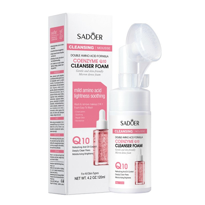 Espuma de Limpeza Facial - SAODER Q10 + Vitamina C