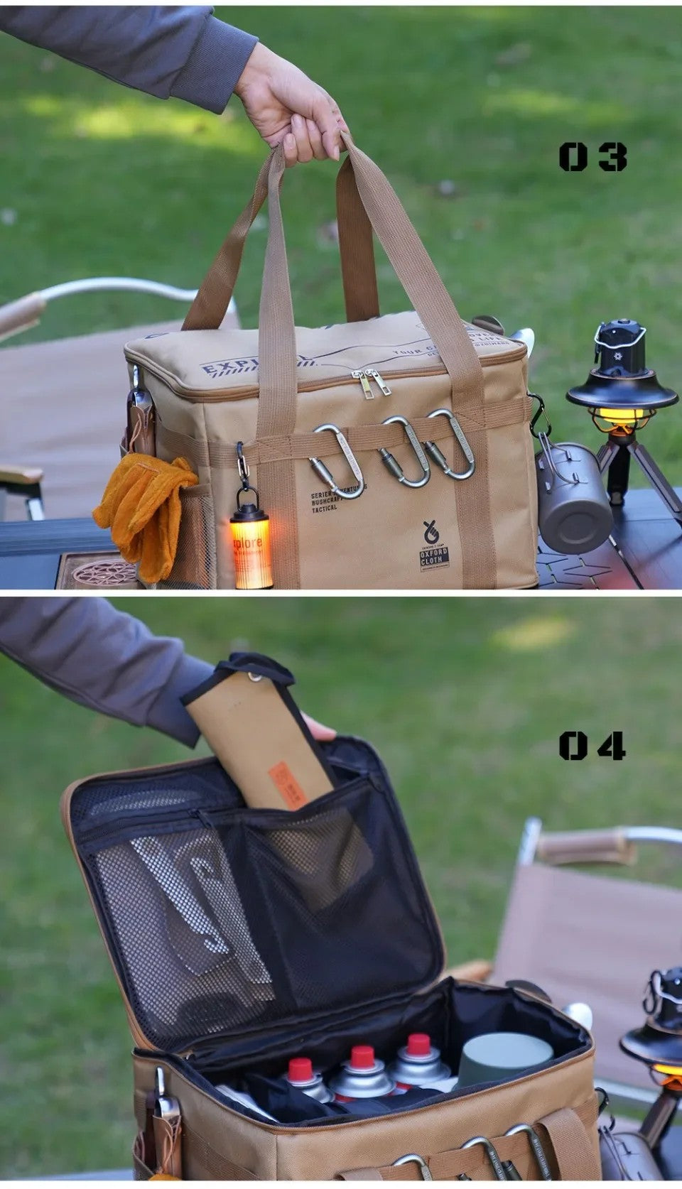Bolsa de Piquenique 40L para Camping