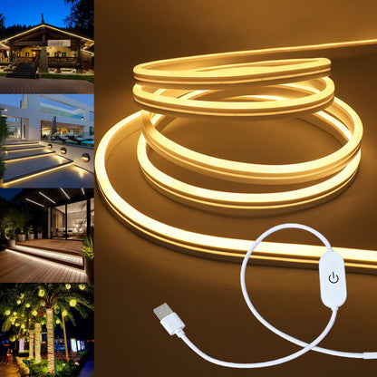 Fita LED Decorativa Shine-Tale com Conexão USB — Neon Flexível