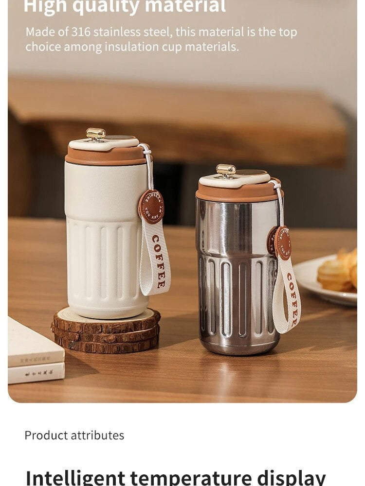 Copo Térmico com Display de Temperatura – 380ml