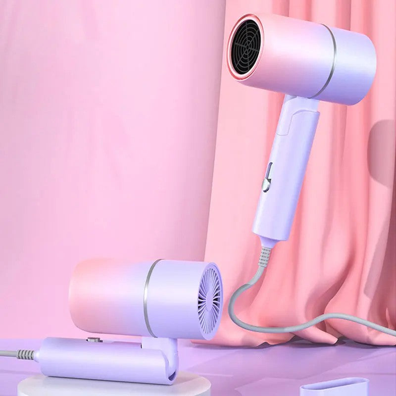 Secador de Cabelo Portátil com Cabo Dobrável 750W