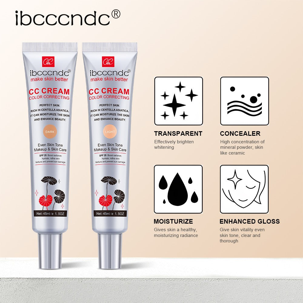 CC Cream com Centella Asiática – Corrige, Hidrata e Regenera a Pele