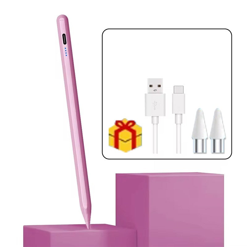 Caneta para Tela Sensível ao Toque com Carregamento Wireless e Sucção Magnética – Compatível com Tablets