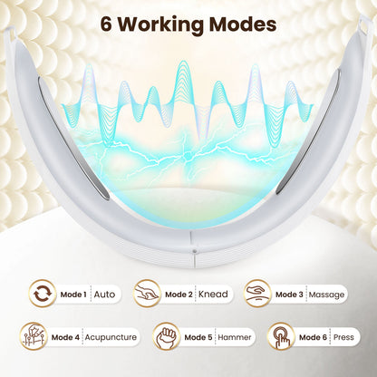 Massageador Facial V-Face com Microcorrente Recarregável