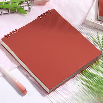 Bloco de Notas Flip B5 – Grade Pautada, 60 Folhas de Alta Gramatura (80g)
