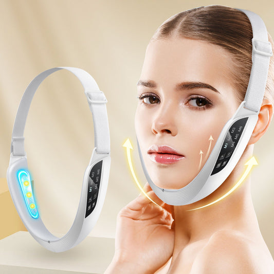 Massageador Facial V-Face com Microcorrente Recarregável