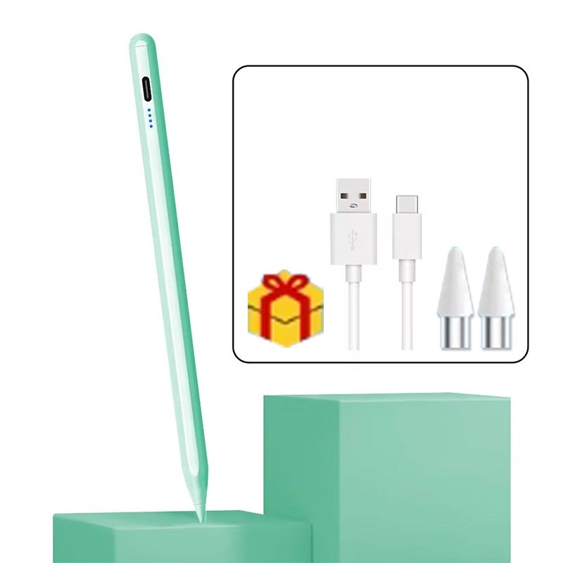 Caneta para Tela Sensível ao Toque com Carregamento Wireless e Sucção Magnética – Compatível com Tablets