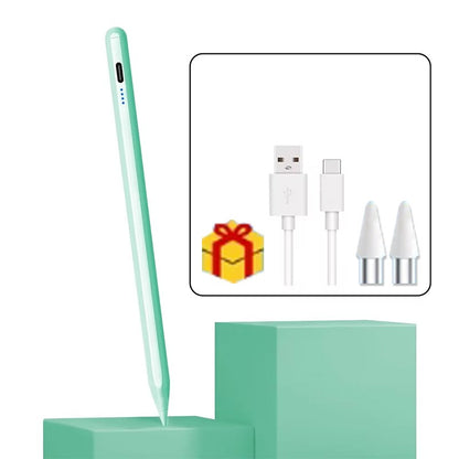 Caneta para Tela Sensível ao Toque com Carregamento Wireless e Sucção Magnética – Compatível com Tablets