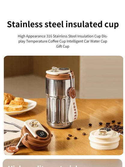 Copo Térmico com Display de Temperatura – 380ml
