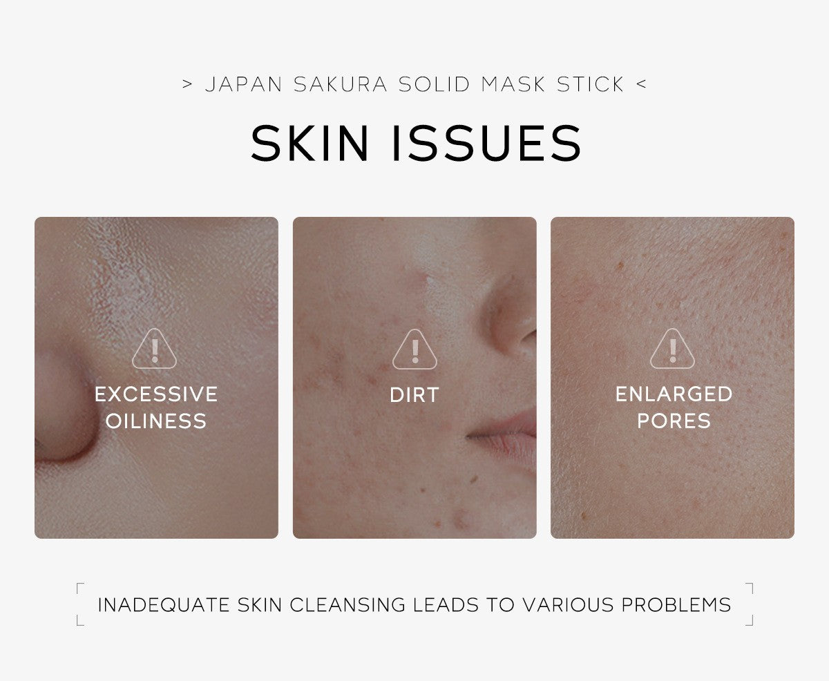 Bastão de Máscara Sólida Sakura LAIKOU — 40g