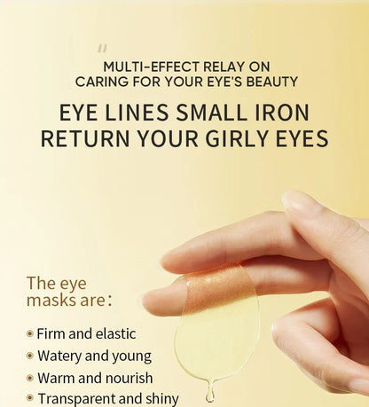 Máscara para Olhos Abacate & Ouro – 120 unid