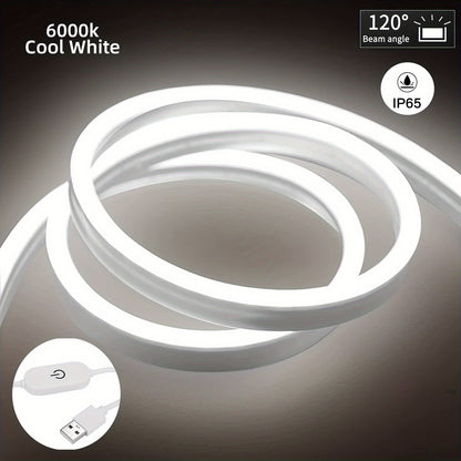 Fita LED Decorativa Shine-Tale com Conexão USB — Neon Flexível