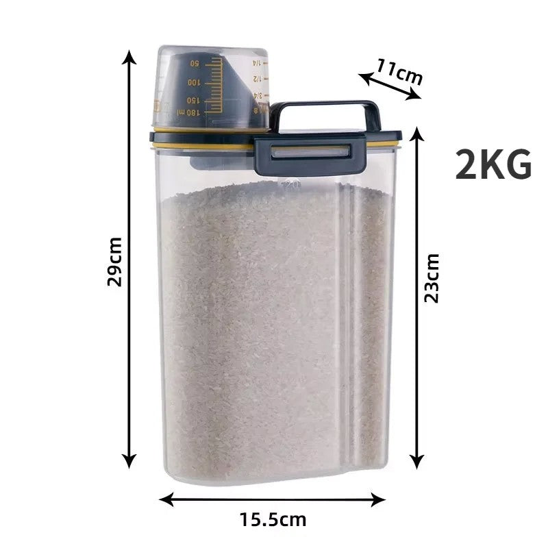 Balde de Armazenamento de Ração para Pets – 2kg