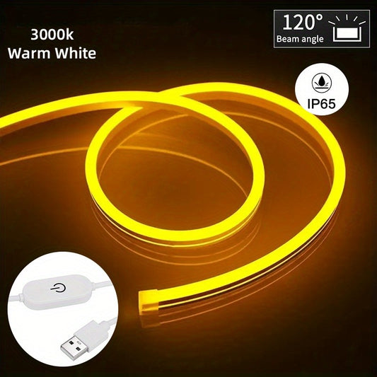 Fita LED Decorativa Shine-Tale com Conexão USB — Neon Flexível